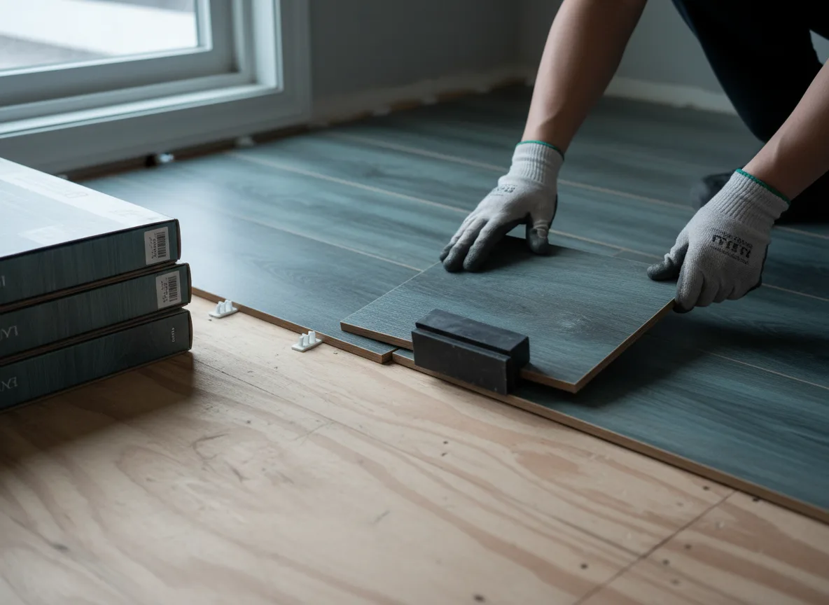 Luxury Vinyl Plank Installation company in Cumming, IA